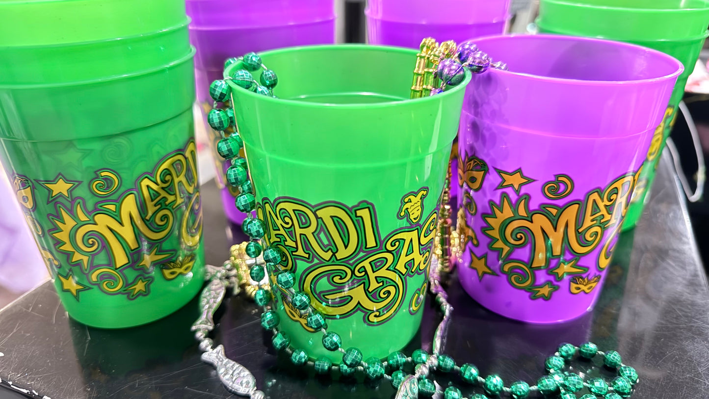 Mardi Gras cup