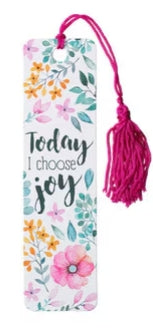 Today I Choose Joy Bookmark with Tassel