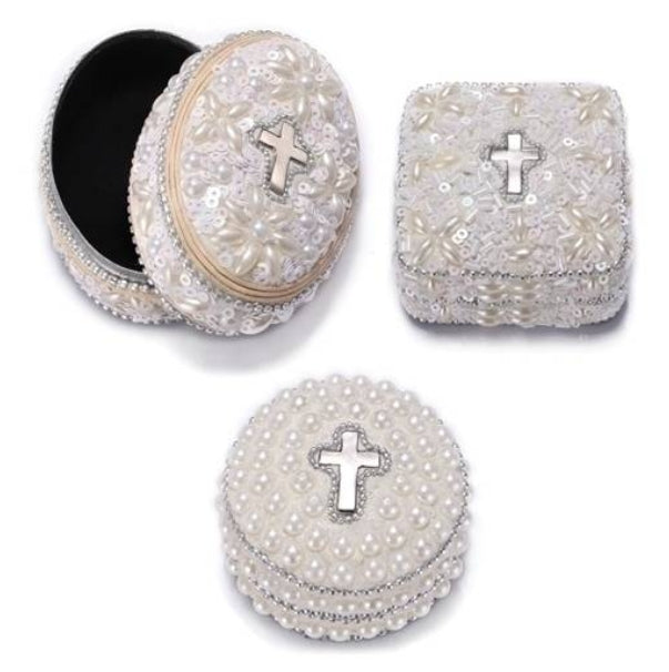 Trinket Box Cross Communion