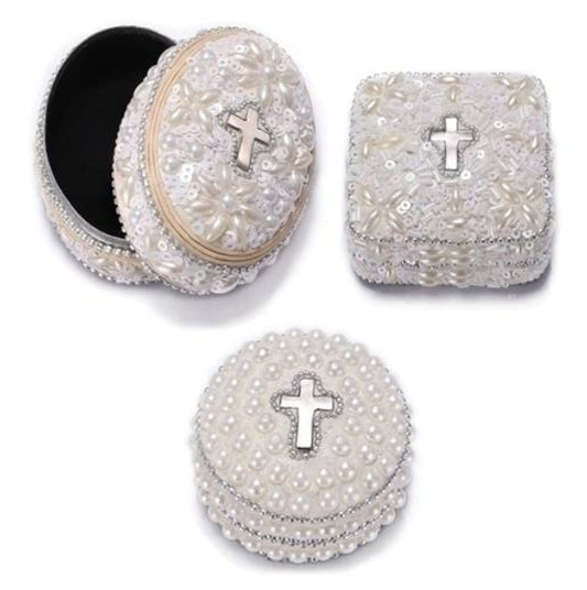 Trinket Box Cross Communion