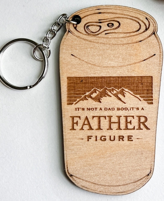 Dad Bod Keychain