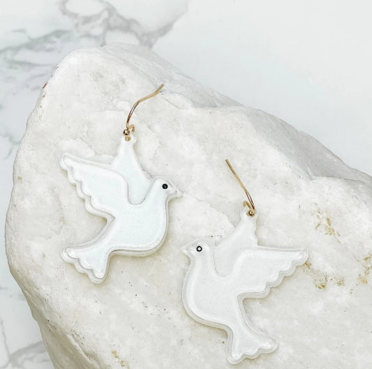 Dove Dangle Earrings