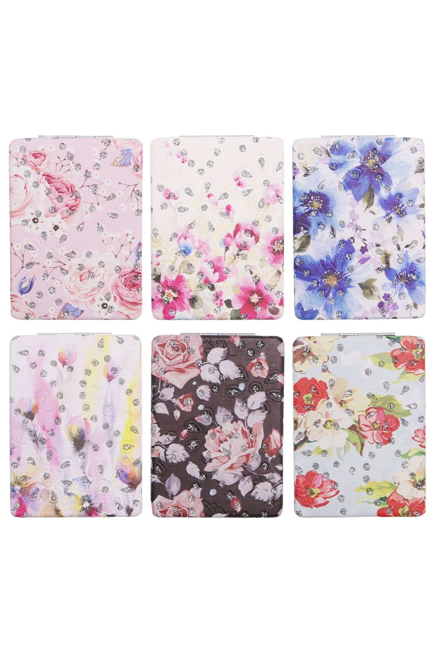 Cosmetic Mirror- Flower Garden