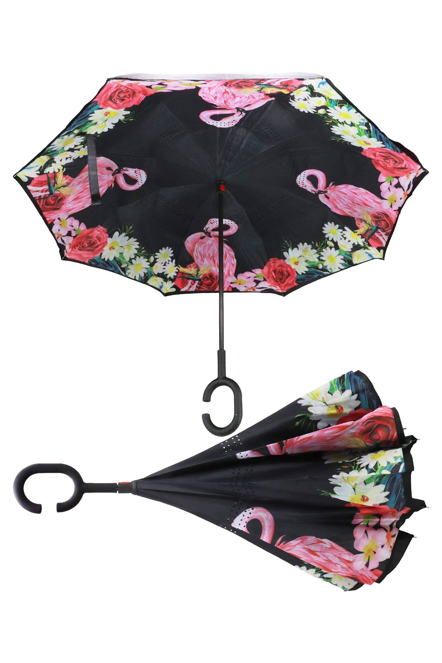 Umbrella- reverse open inverted
