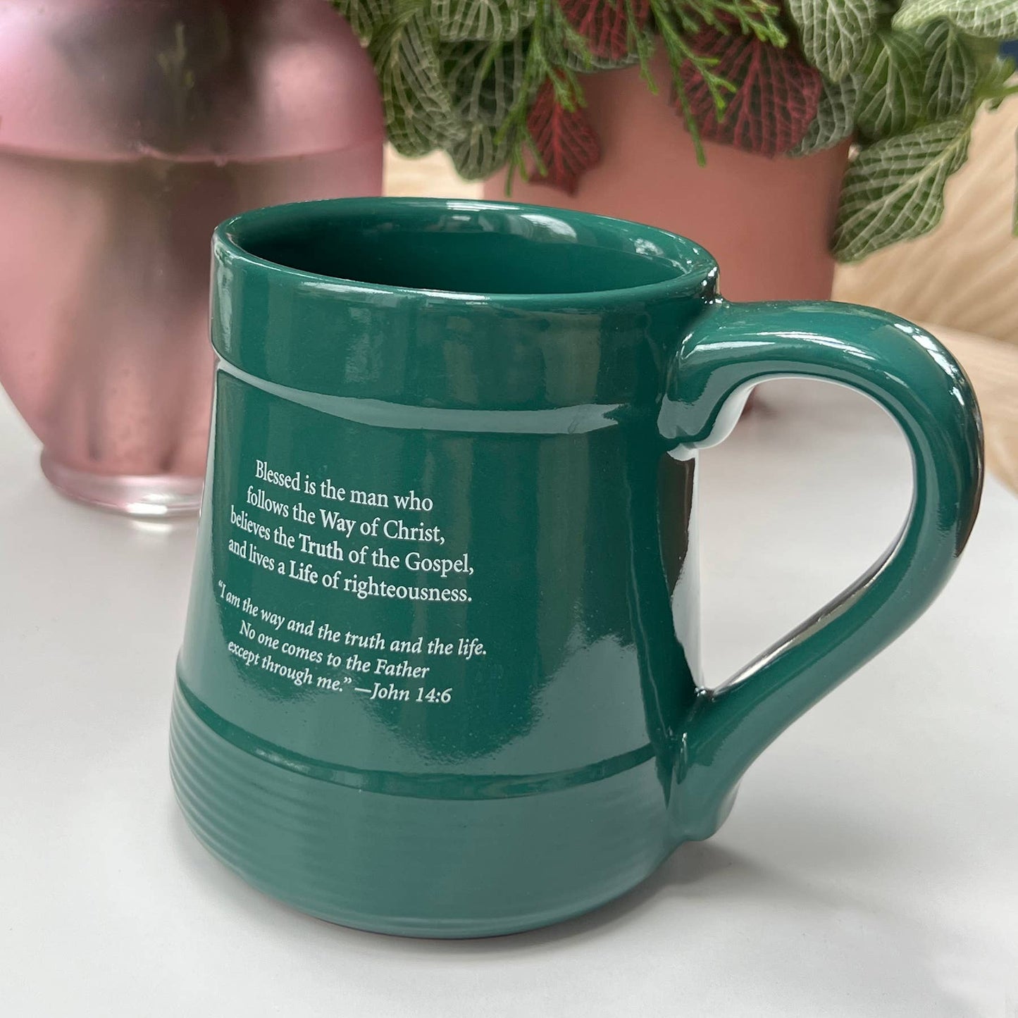 Man of Faith Pottery Mug
