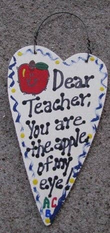 Dear Teacher Wall Hanger