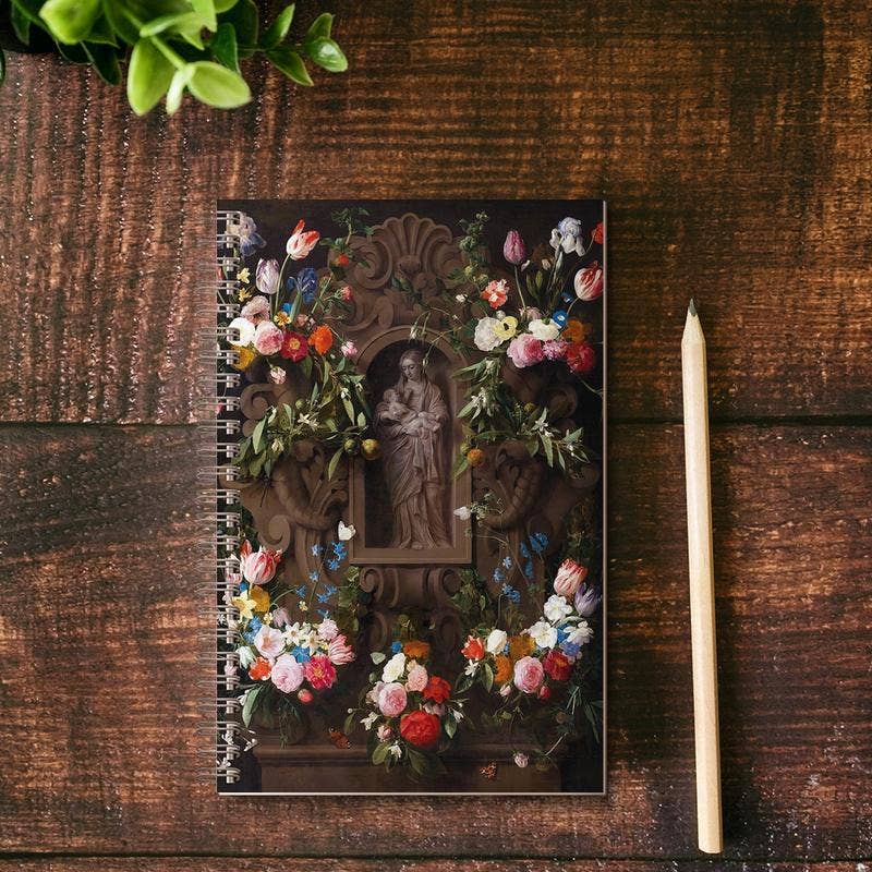 Journal- Garland of Marian Flowers
