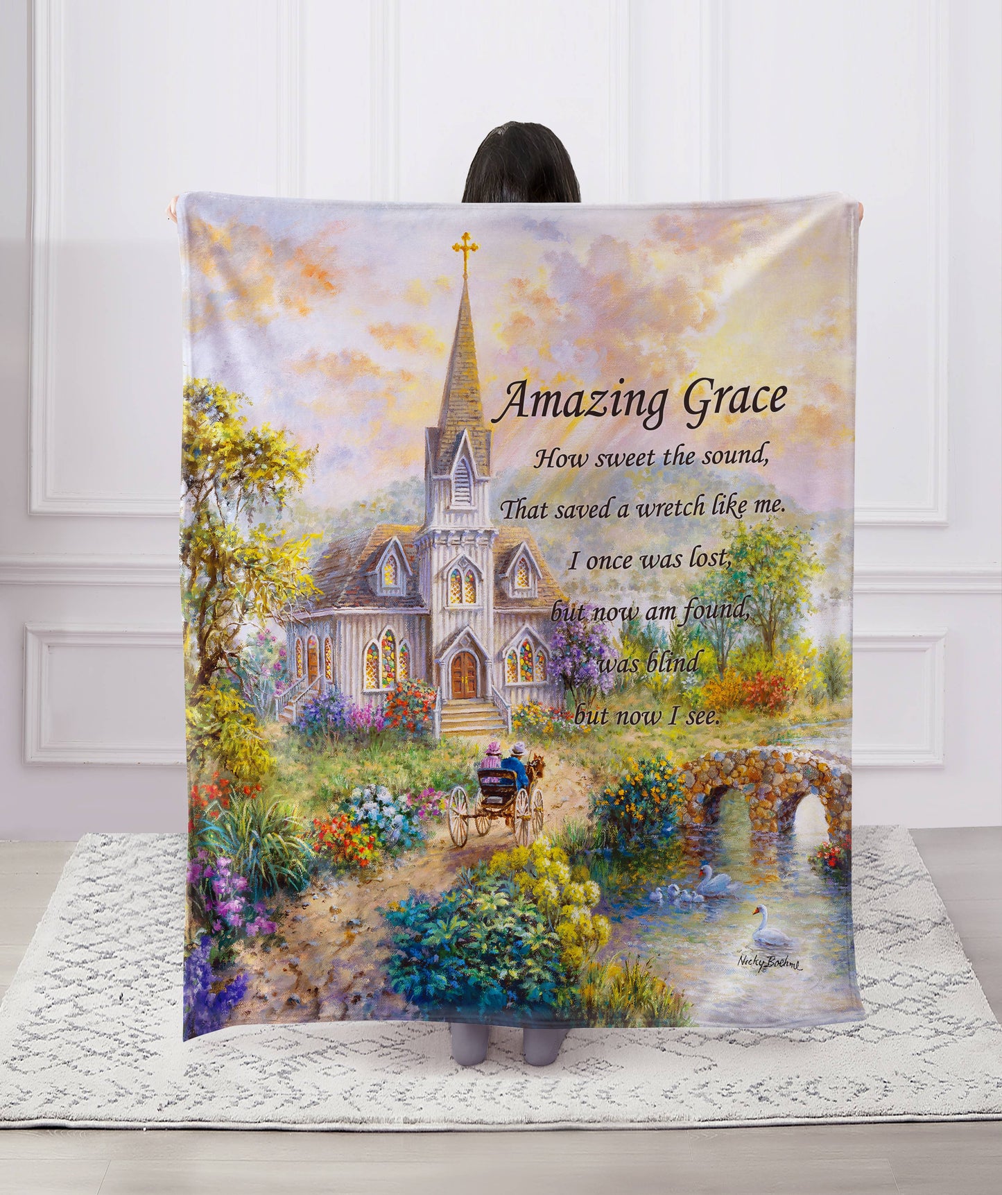 "Amazing Grace" Designer Blanket