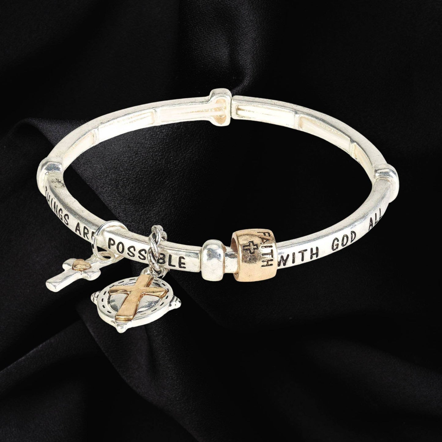 MESSAGE BRACELET MATT 19:26