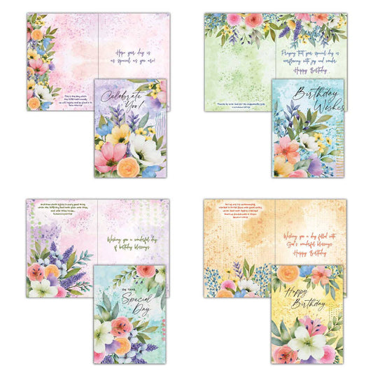 Garden Breeze Birthday Cards