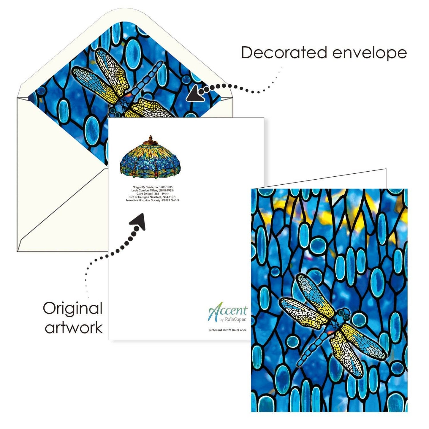 Blank Note Cards Tiffany Stained Glass Masterworks