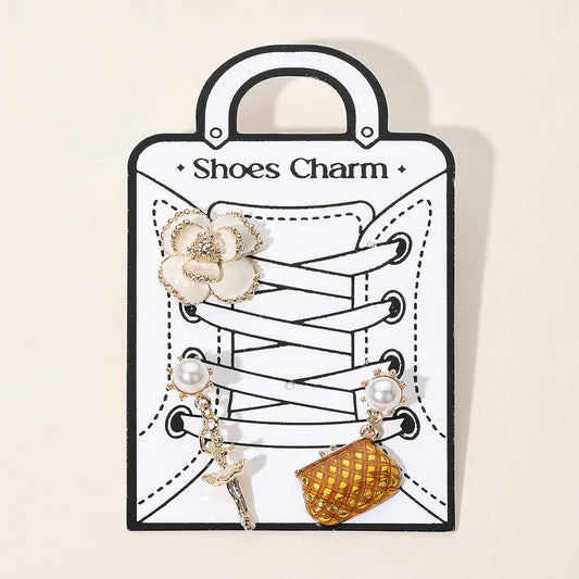 Ballerina shoe Charm Pin Set