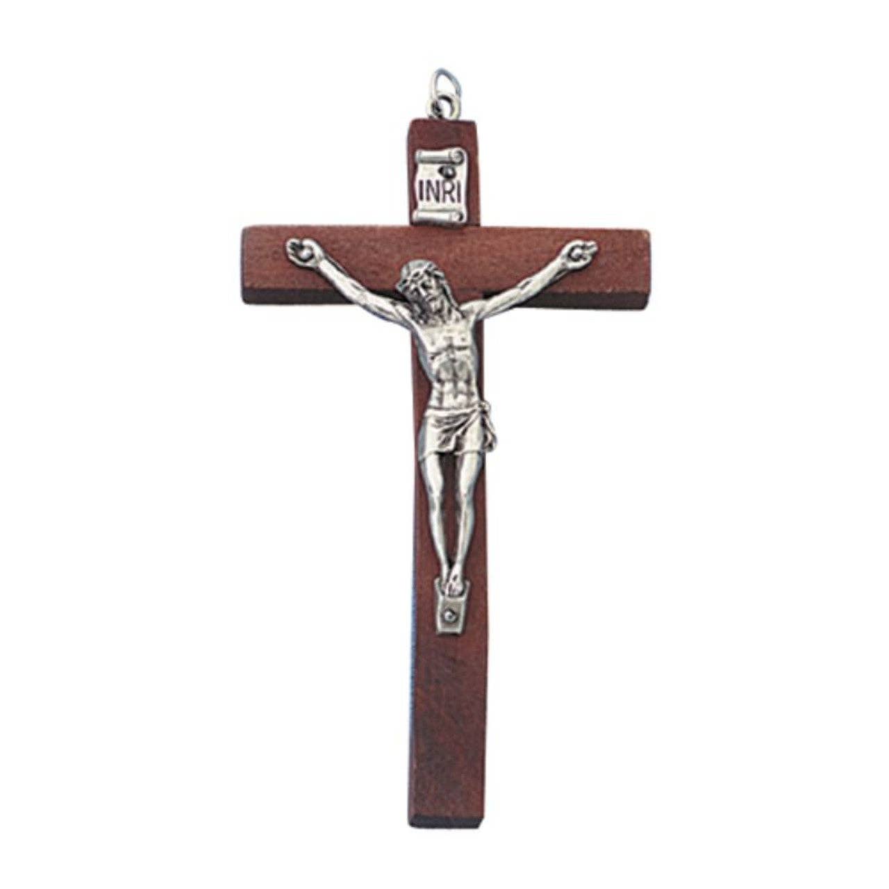 4" Wood Cross: Standing