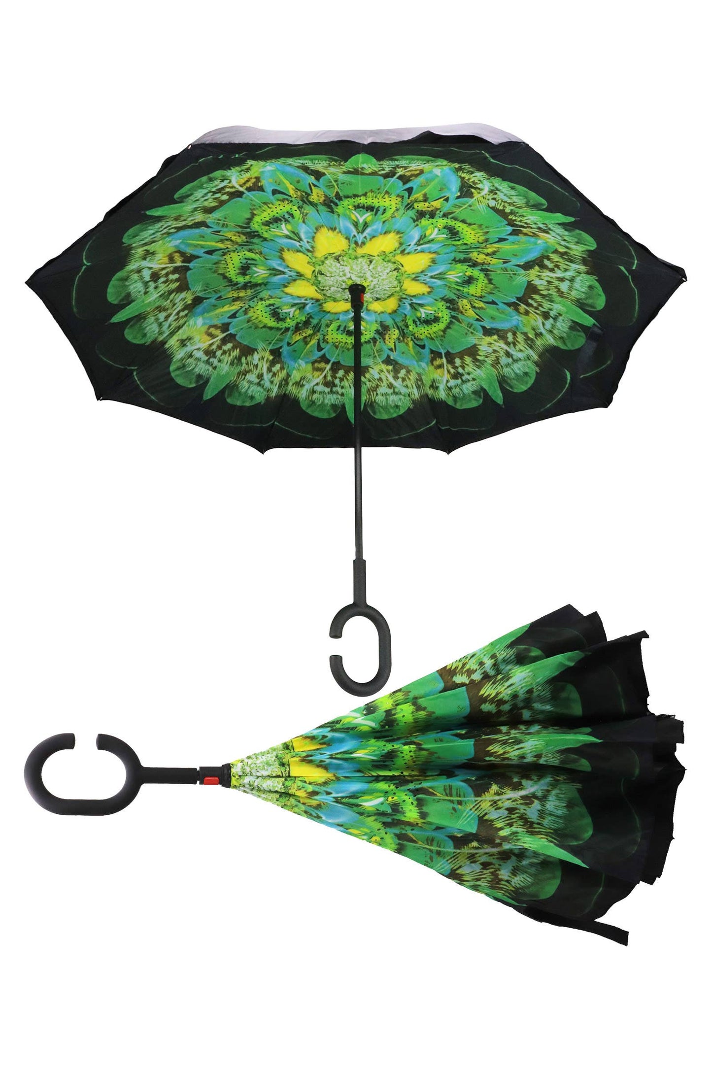 Umbrella- reverse open inverted