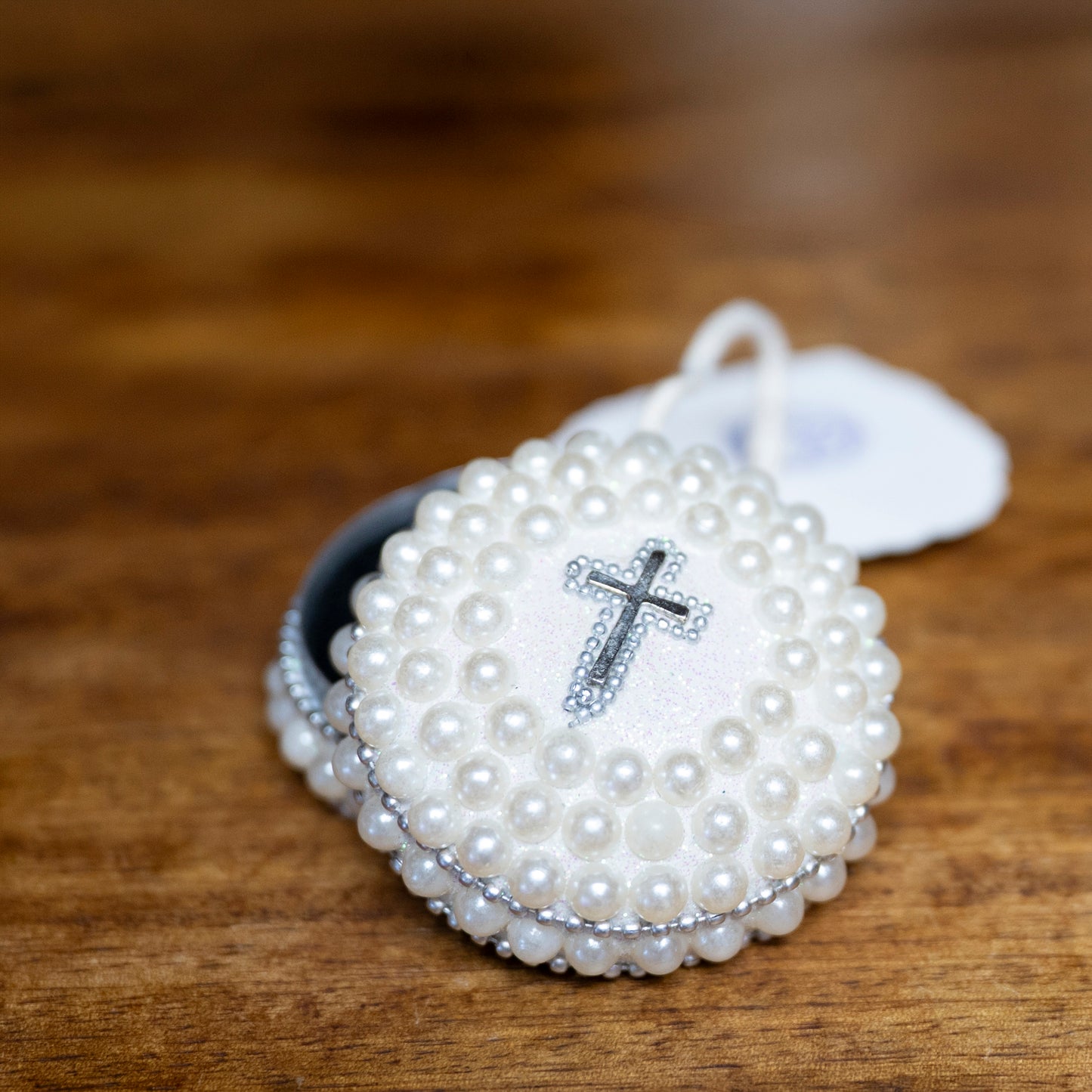 Trinket Box Cross Communion