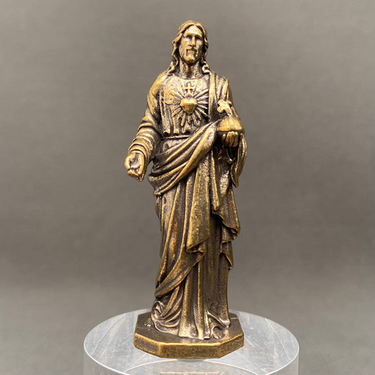 Brass Jesus Statue Small