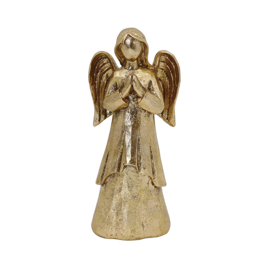 Golden Praying Angel Figurine Christmas Decor