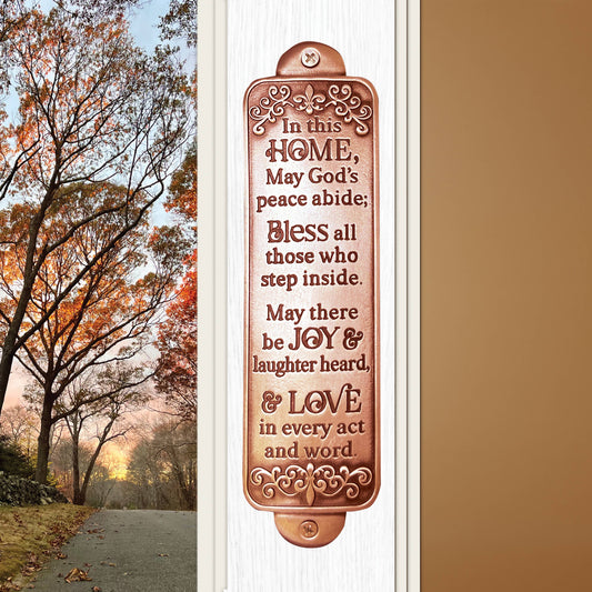 Copper Blessing Wall Plaque