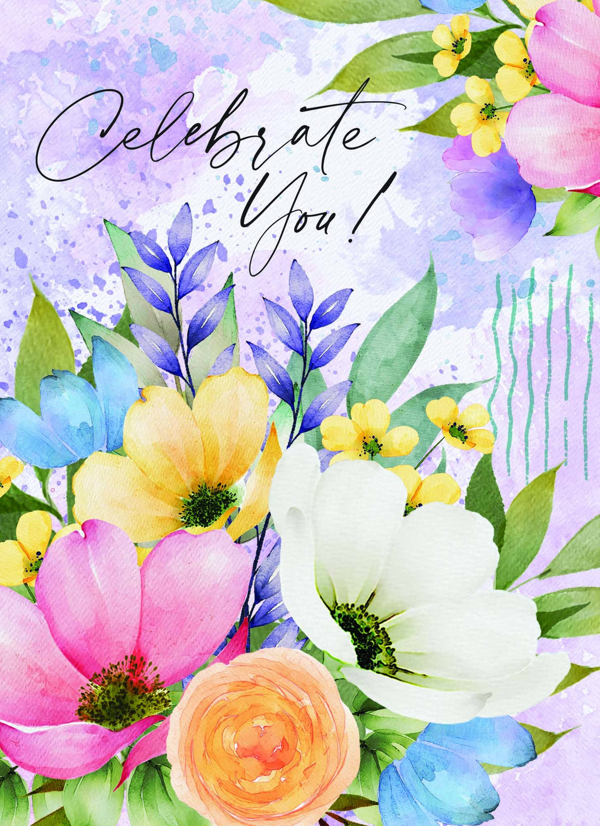 Garden Breeze Birthday Cards