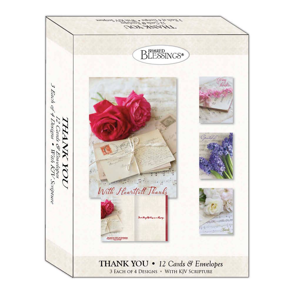 Floral Thank You Cards