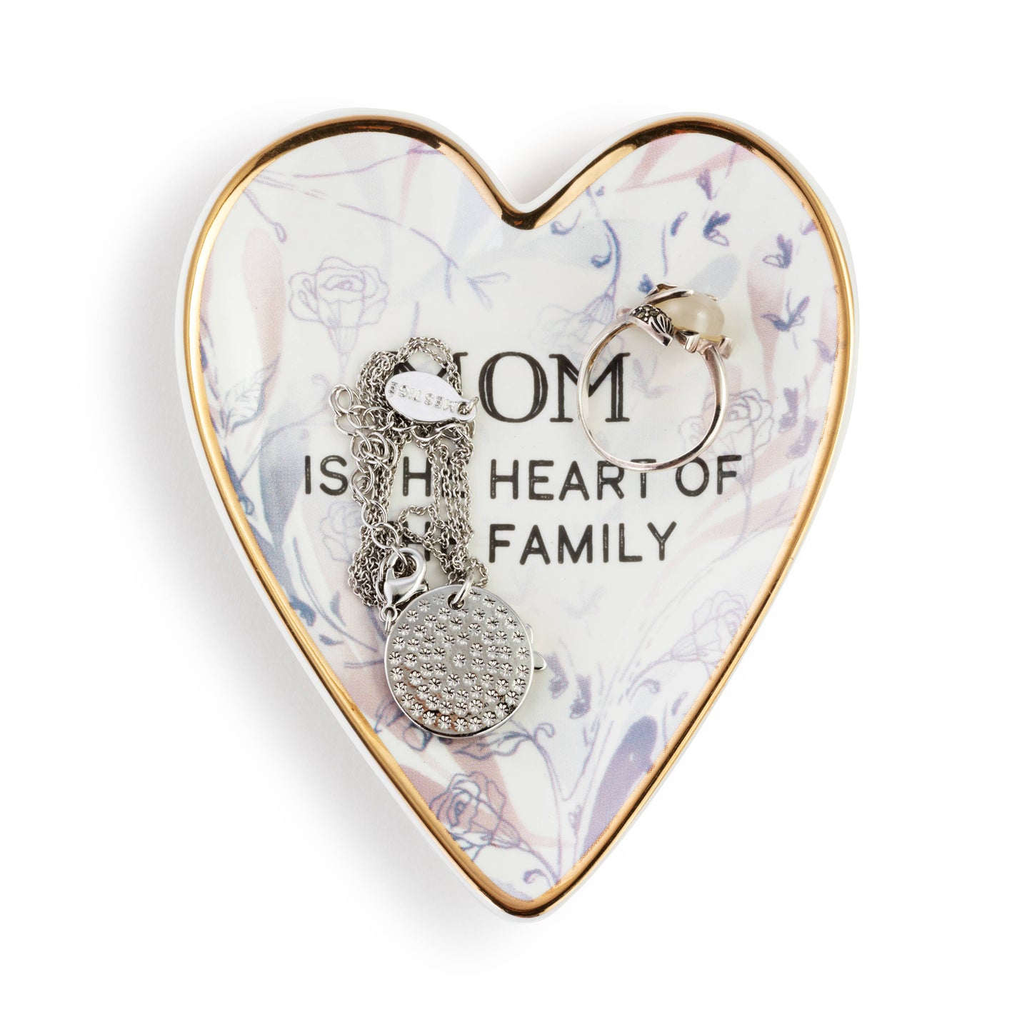 Mom Heart Trinket Dish