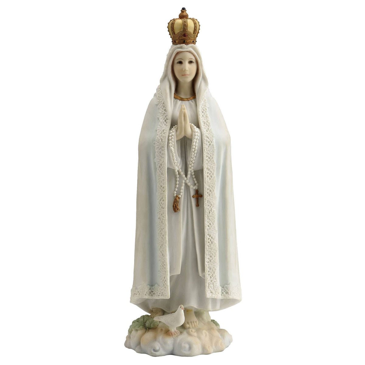 Our Lady of Fatima Statue 10 5/8 Inches