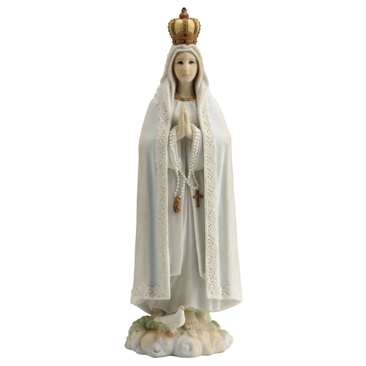 Our Lady of Fatima Statue 10 5/8 Inches