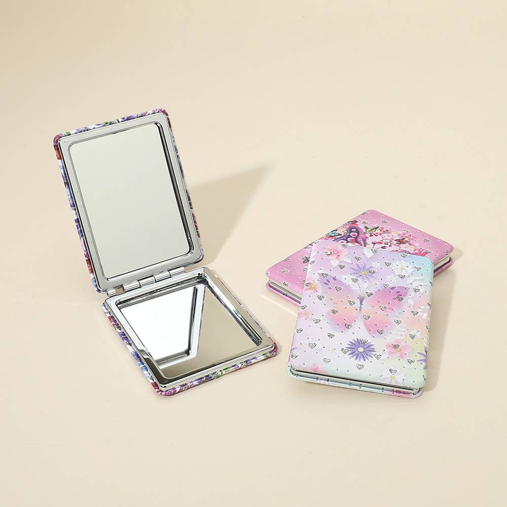 Butterfly Prints Cosmetic Mirrors