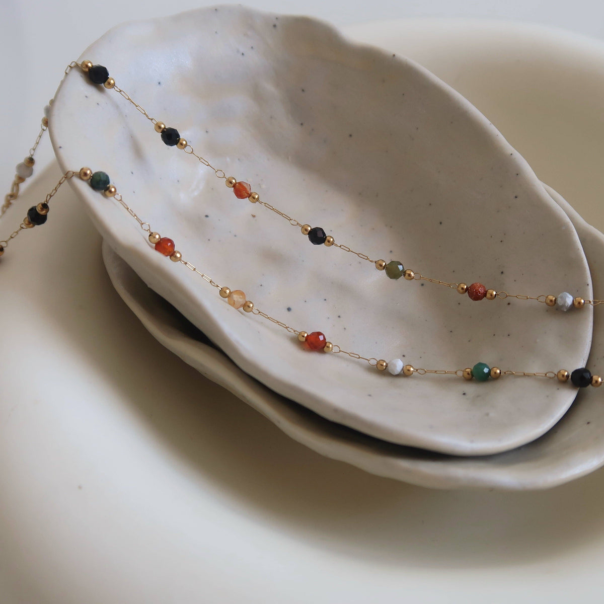 Colorful Natural Stone Bracelet