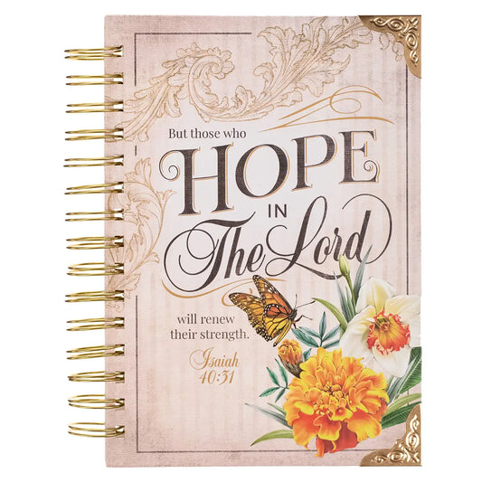 Hope in the Lord Spiral Journal