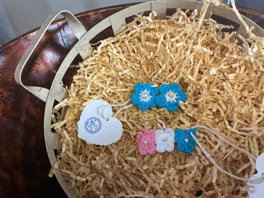 Mini Crocheted Barrette