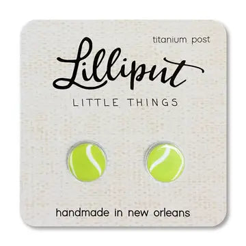 Tennis Ball Earrings